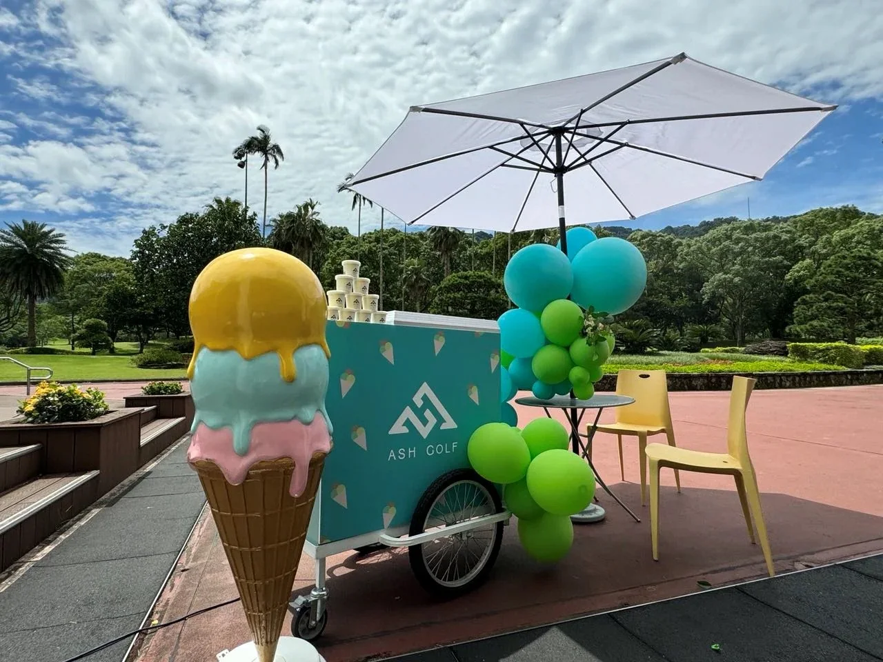 ASH GOLF × Daxi — A summer on the course